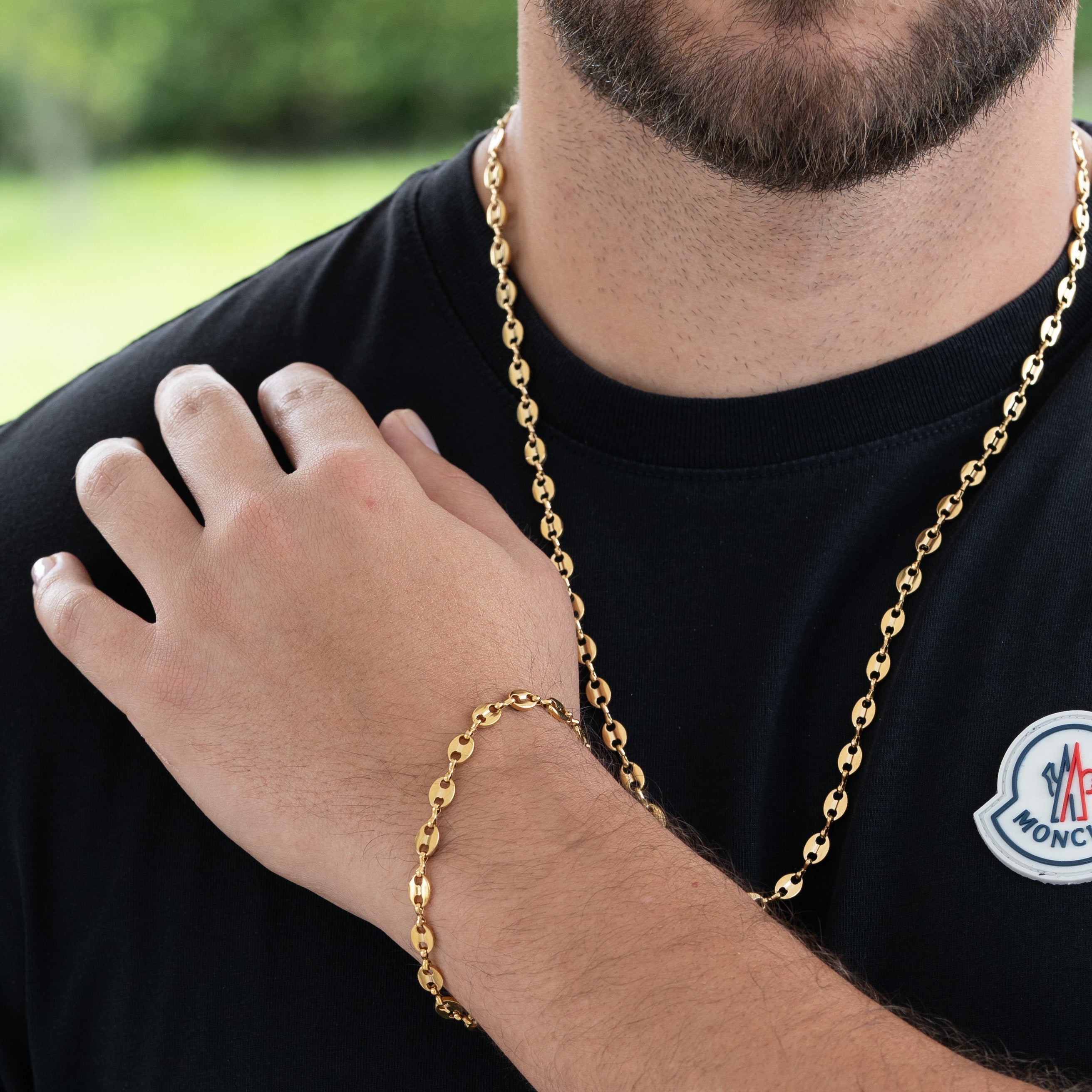 Pulsera Grano de Café Hombre